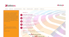 Desktop Screenshot of kalosps.com